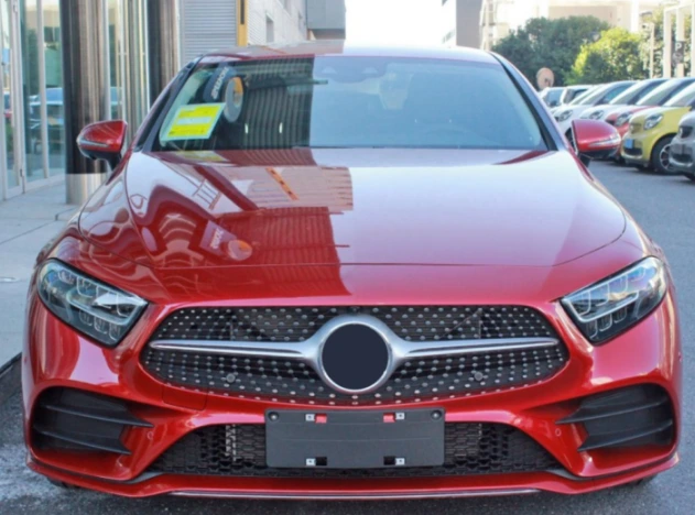 ML-YBX022 Carbon Fiber C257 Front Lip Spoiler for Mercedes-Benz CLS Class CLS53 AMG CLS400 CLS500 CLS550 2018-2019 1