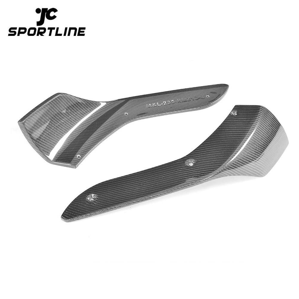 ML-XM213  F87 M2 Coupe Carbon Fiber Front Bumper Splitters for BMW F87 M2 2016-2017 1