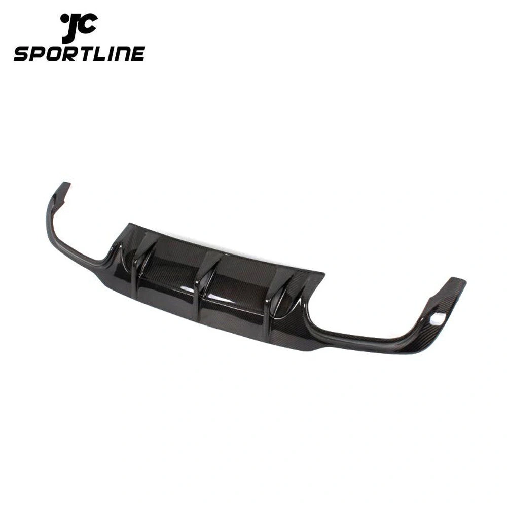 JC-BE20438  Carbon Fiber Rear Diffuser for Mercedes New W204 C63 2012 1