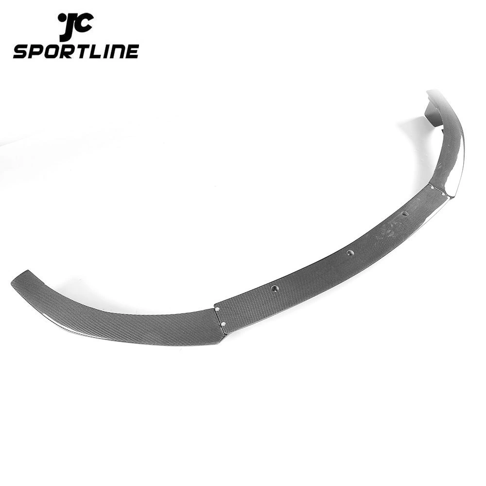 JC-BY008  Carbon Fiber / FRP Front Bumper Lip Spoiler Splitters for Mercedes-Benz C205 C63 AMG S Coupe Convertible 2 Door 2015 - 2017 1