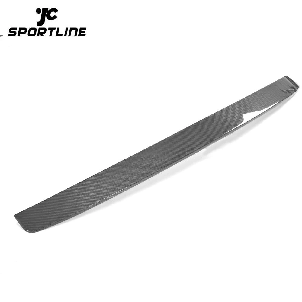 ML-XM265  Carbon Fiber Car Rear Trunk Roof Spoiler Lip Wing For Mercedes Benz C Class C205 C63 C43 AMG Coupe 2 Door 15-17 C200 C350 1
