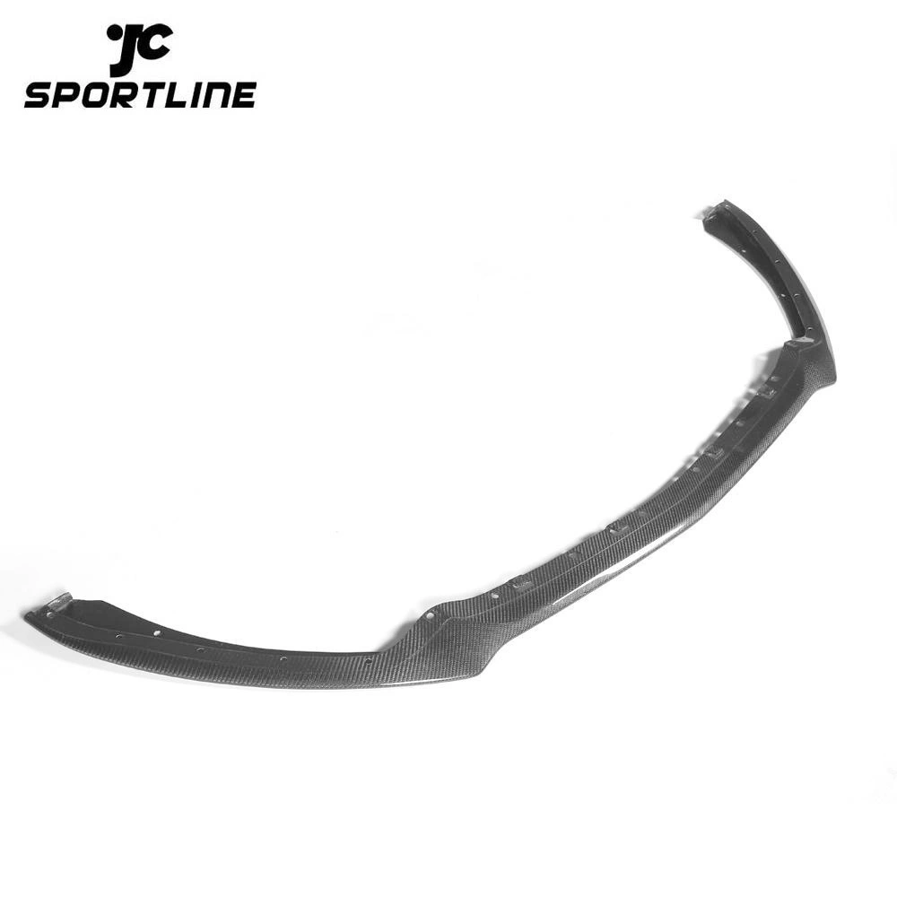 JC-XP969  Carbon Fiber / FRP Front Bumper Lip Spoiler Splitters for Ford Mustang Coupe Convertible 2-Door 2015 2016 2017 1