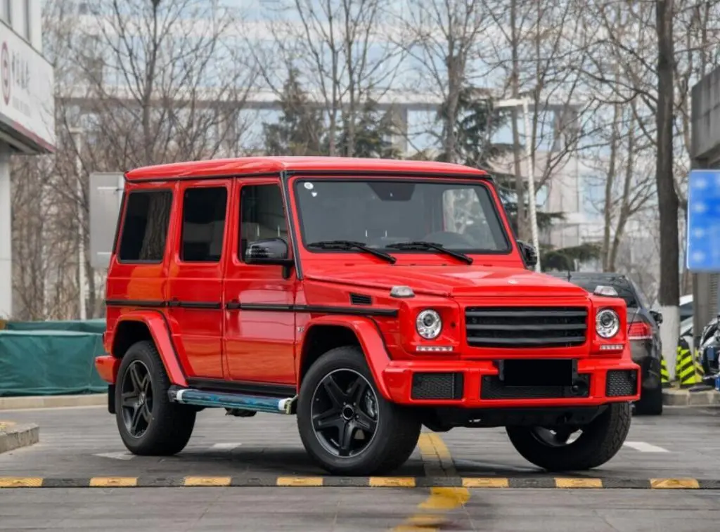 ML-XM455 Carbon Fiber Front Fender Vents for Mercedes Benz W463 G-Class G500 G550 G55 G63 04-18 1