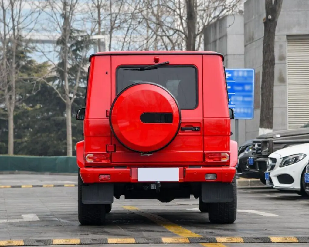 ML-XM452 Carbon Fiber Car Spare Tire Cover for Mercedes Class G500 G55 G65 G63 04-18 1