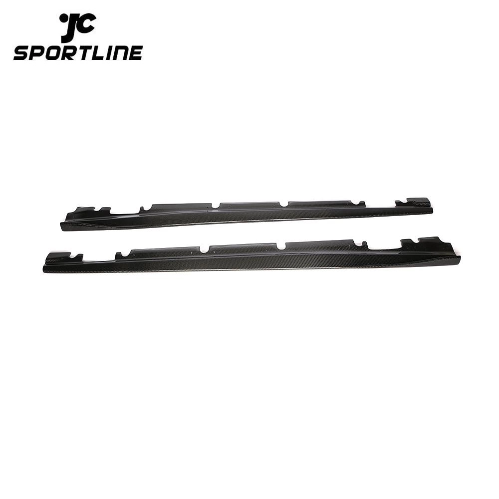 JC-XP972 Carbon Fiber Side Skirts for Mercedes Benz W176 A180 A200 A250 A45 13-18 1