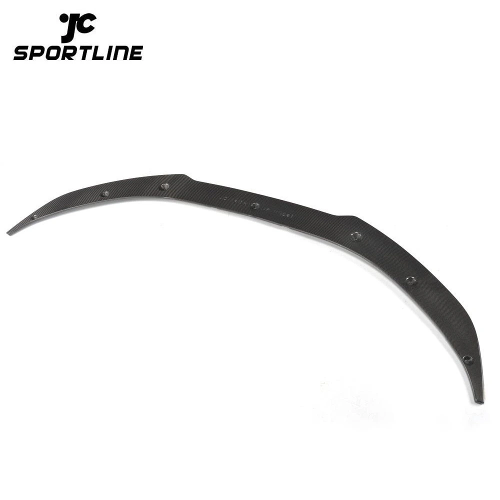 JC-20160218  Carbon Fiber Racing Rear Trunk Boot Lip Spoiler Wing for Jaguar XE Sedan 4-Door 2015 2016 2017 1