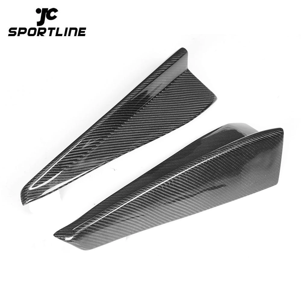ML-XM043  Car Carbon Fiber Auto Rear Splitter Apron Flps for Jaguar XE 2015 2016 1
