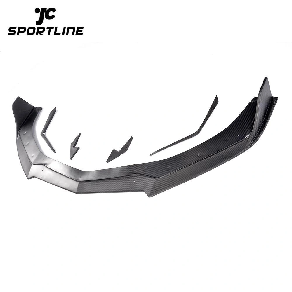 JC-HD254  Carbon Fiber / FRP Front Bumper Lip For Chevrolet Camaro 2016 - 2019 Front Bumper Lip Spoiler Body Kits 1