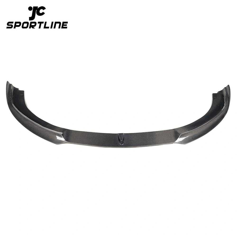 JC-HD080  Front Bumper Lip Spoiler Splitters for Porsche Panamera 2010 2011 2012 2013 Carbon Front Bumper Lip Spoiler Carbon Fiber / FRP 1