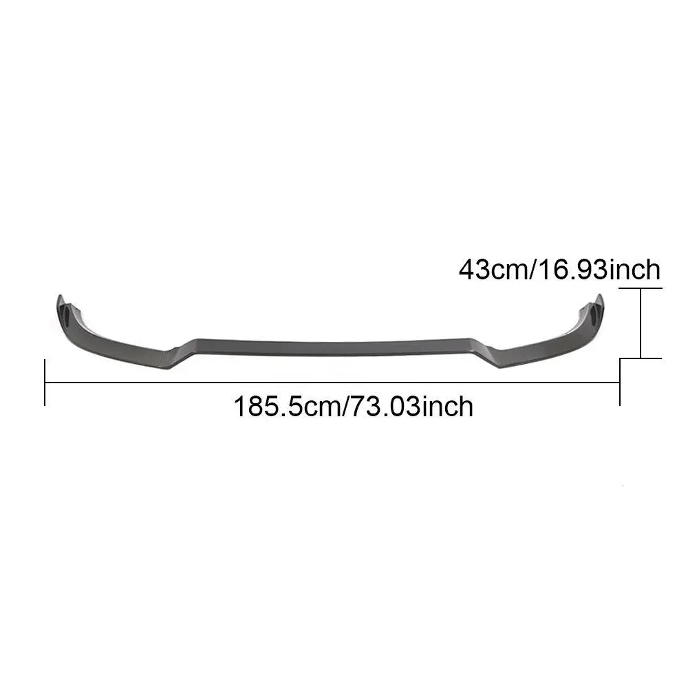 ML-LQ019  Carbon Fiber W212 E63 Front Lip Spoiler for Mercedes Benz W212 AMG 2014-2016 1