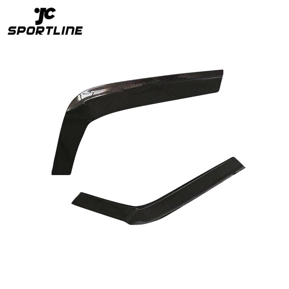 JC-HLY083 Carbon Fiber Rear Bumper Splitter for BMW 5 Series 540i G30 G38 M Sport Sedan 4 Door 2018 1