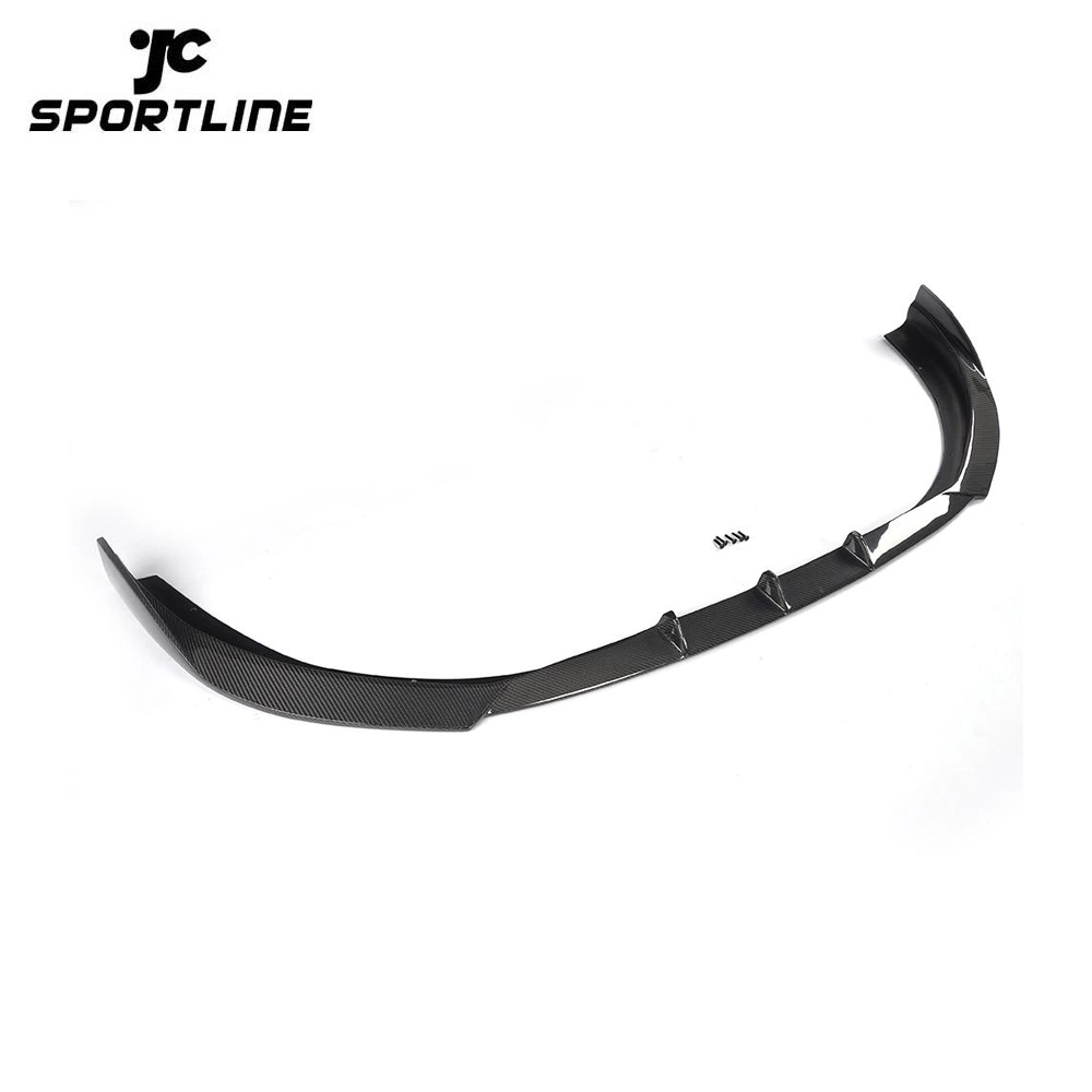 JC-HD149 Carbon Fiber Front Bumper Lip Spoiler for Audi A3 S3 Hatchback 2014-2015 1