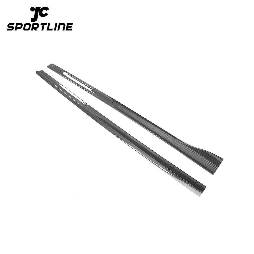 JC-HD150 Carbon Fiber Side Skirts for Audi A3 S3 Sportback 2014-2015 1