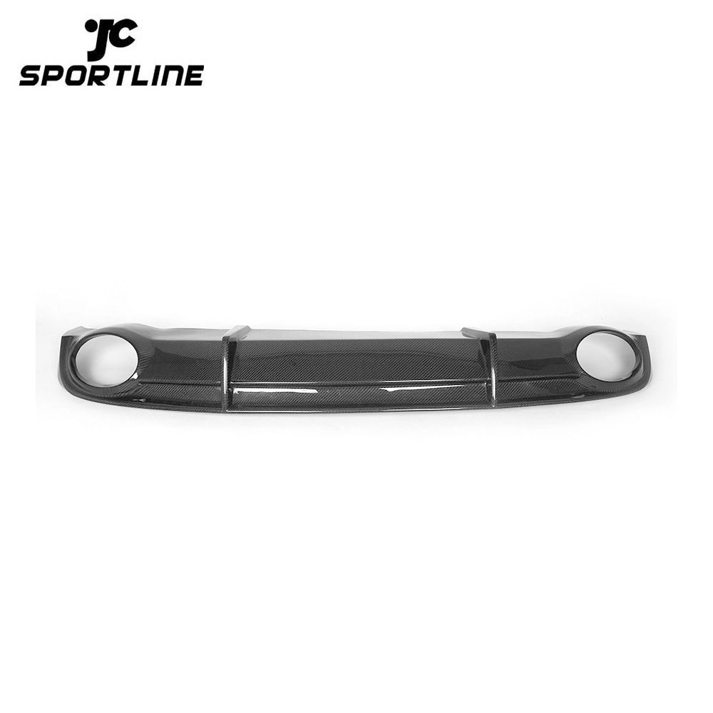 JC-XI20150115 Carbon Fiber Rear Diffuser for Audi A7 RS7 Sport 11-14 1
