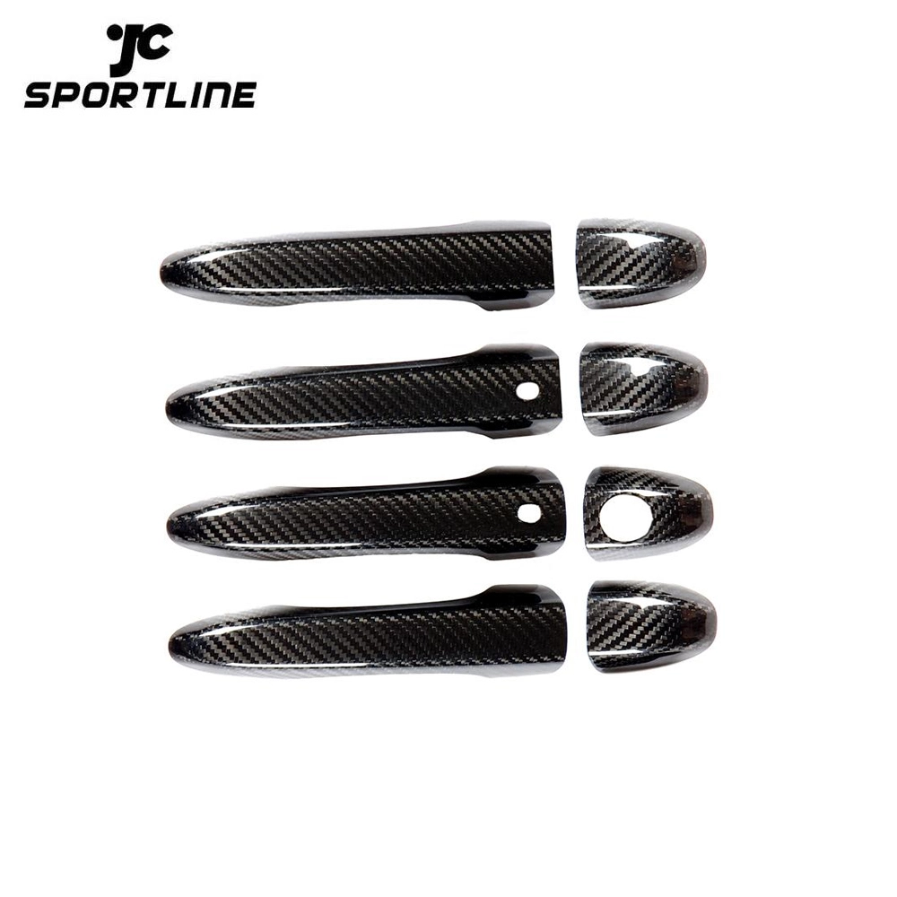 ML-ZDH044 Dry Carbon Fiber Door Handle Covers for Maserati Ghibli Quattroporte Levante 2013-2019 1