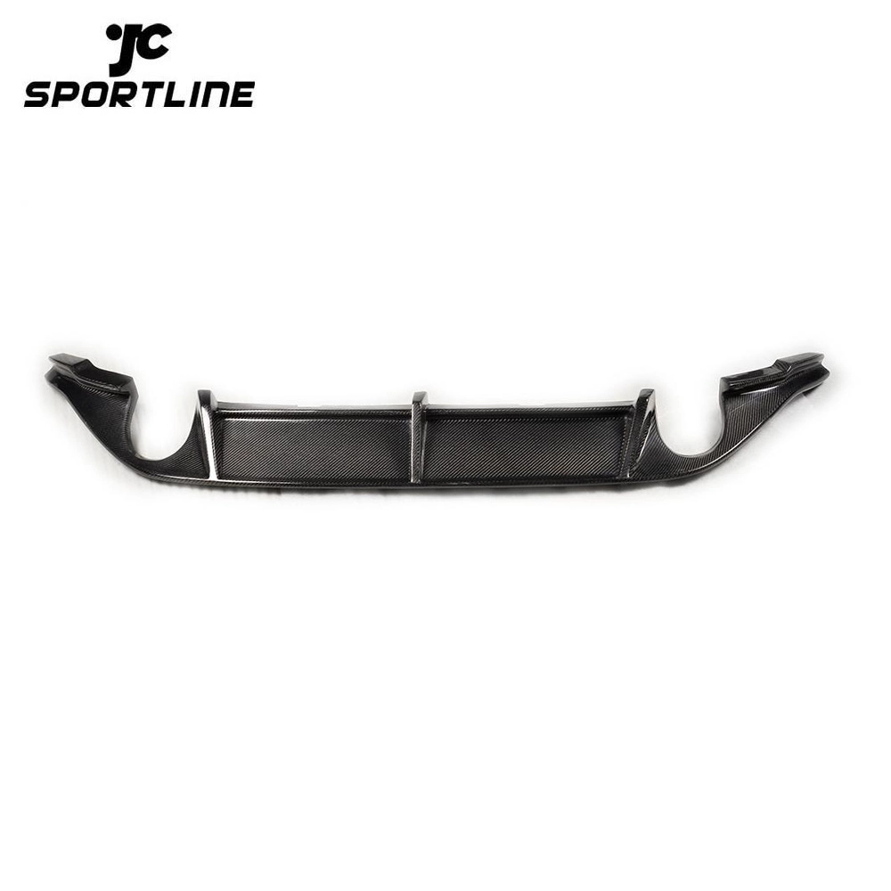 JC-HD049 Carbon Fiber Rear Diffuser for Volkswagen Golf VII MK7 GTI 14-17 1