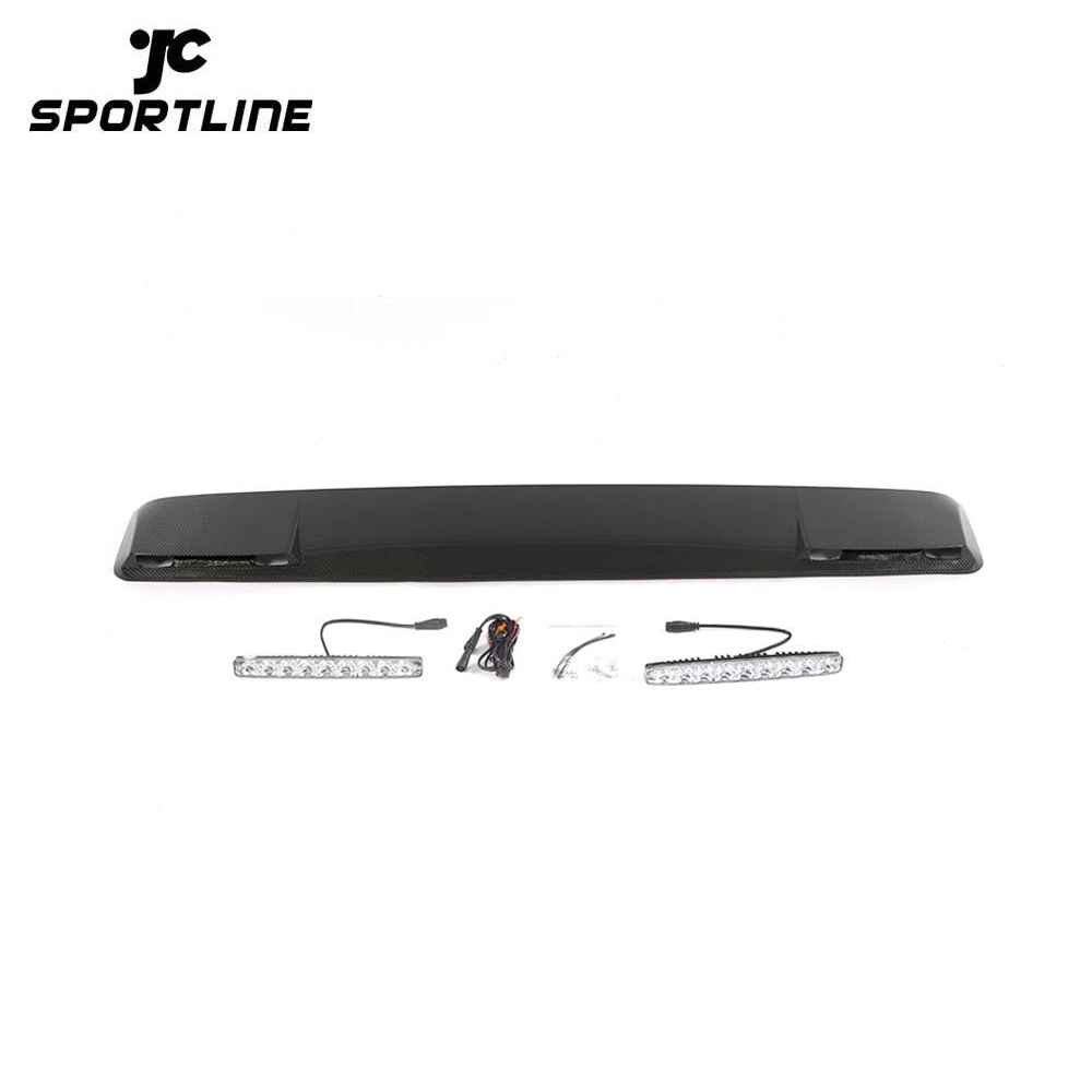 ML-ZDH028 Carbon Fiber Front Roof Spoiler for Mercedes Benz G Class G550 2019 1