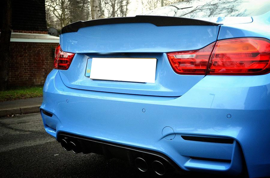 JC-XP476 Carbon Fiber Rear Diffuser for BMW F80 M3 F82 F83 M4 2015-2018 1