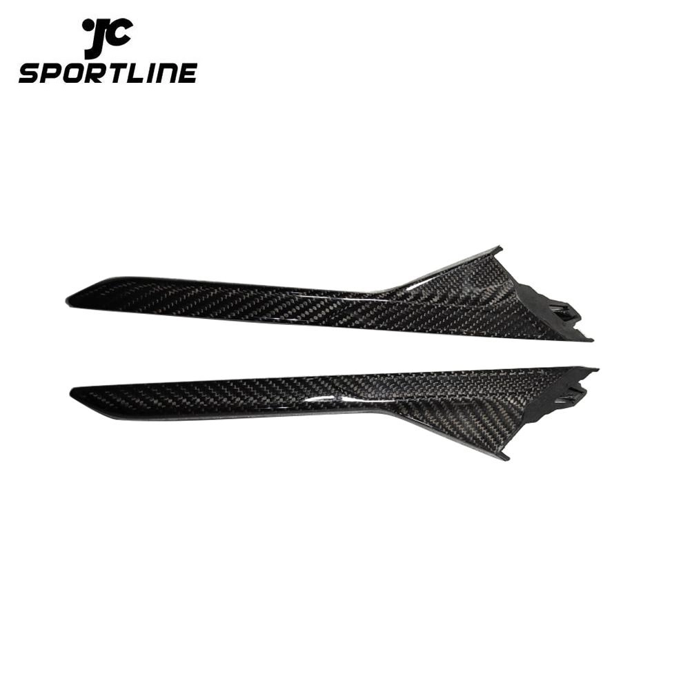 JC-ZYY368 Carbon Fiber Side Fender Trim Cover Grill for BMW F90 M5 Sedan 4-Door 2018-2020 1