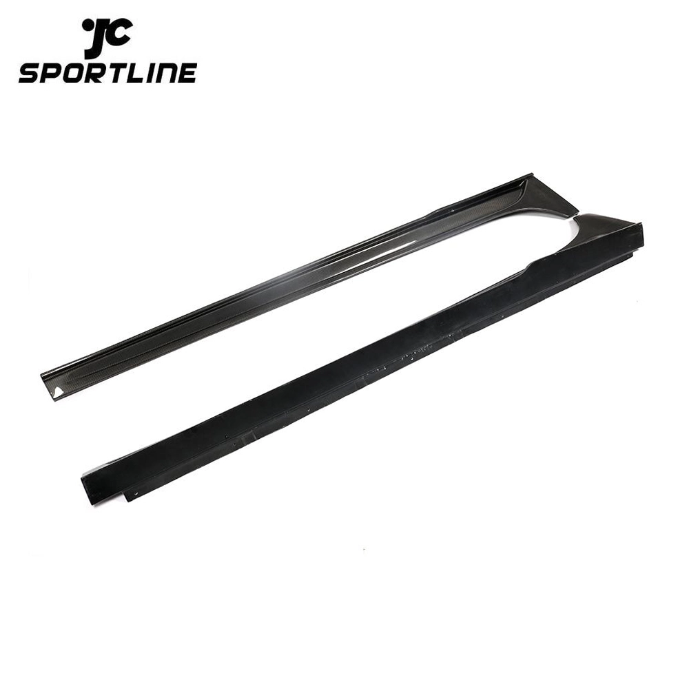 JC-XP1092 Carbon Fiber Side Skirts for Maserati Ghibli Sedan 2014-2016 1