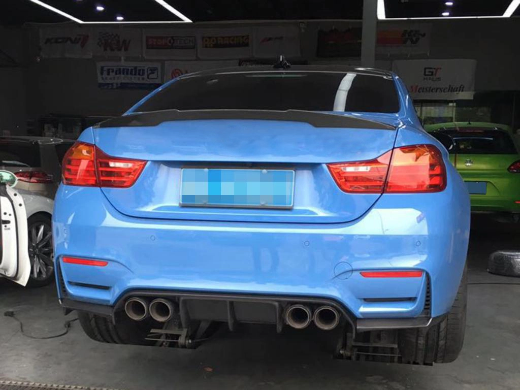 ML-XM028 Carbon Fiber Rear Bumper Diffuser for BMW F80 F82 M3 M4 14-19 1