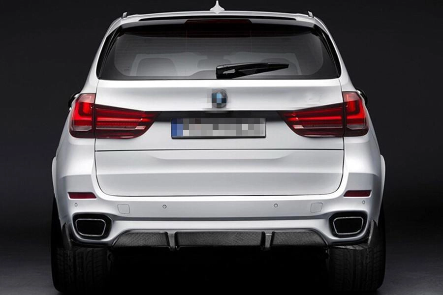 JC-XP604 Carbon fiber Rear bumper diffuser for BMW F15 X5 2014up 1