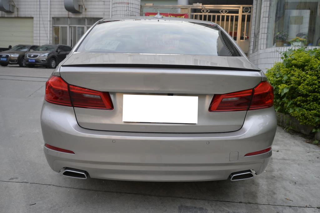 ML-XM253 Carbon Fiber Rear Wing Spoiler for BMW 5Series G30 G30 530i 540i 17-18 1