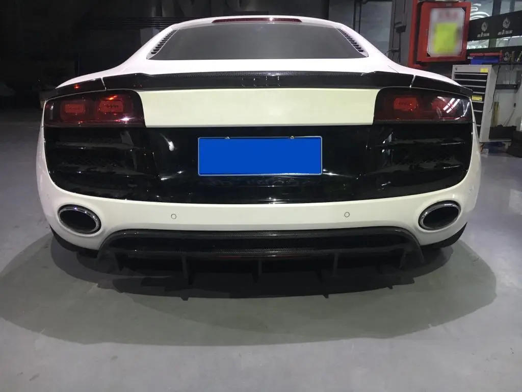 ML-XM023 Carbon fiber Rear Diffuser for Audi R8 GT V8 V10 Coupe 2010-2015 1