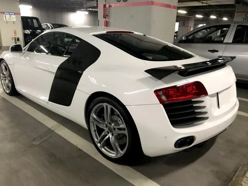 JC-ADR8006 Carbon Fiber Rear Trunk Spoiler for Audi R8 GT V8 V10 2008-2015 1