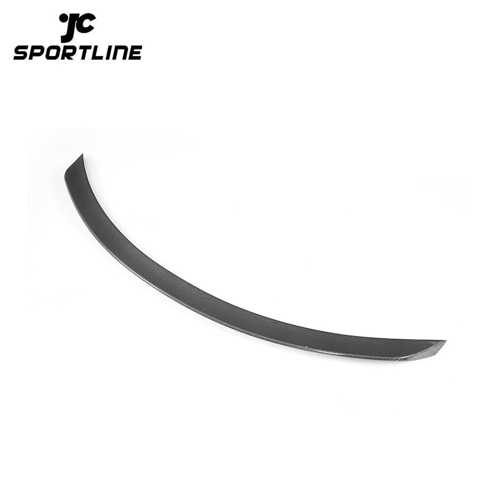 ML-XM299 Carbon Fiber Rear Trunk Spoiler for Mercedes C238 E200 E400 E500 Coupe 2-Door 17-18 1