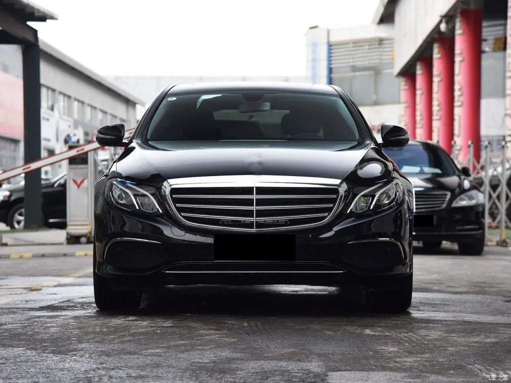 ML-LQ004 Carbon Fiber Front Lip for Mercedes Benz W213 E300 E350 E400 E500 Sedan 4 Door 2016-2018 1