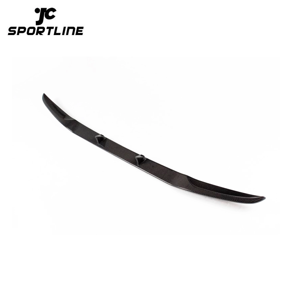 JC-XI051-2 Carbon Fiber Front Bumper Lip for Smart Fortwo 1