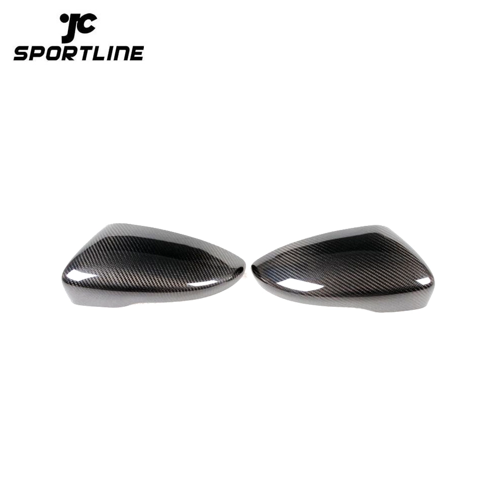 JC-VWSC0605 Carbon Fiber Side Mirror Cover Cap For Volkswagen Scirocco 1
