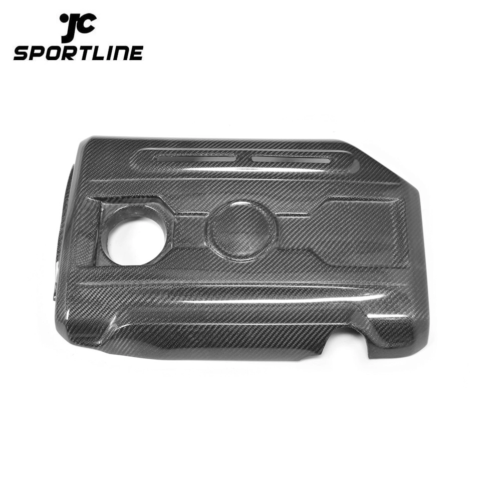 JC-VWGO0627-1 Carbon Fiber Replacement Engine Valve Cover for VW Golf VI MK6 GTI Scirocco 1