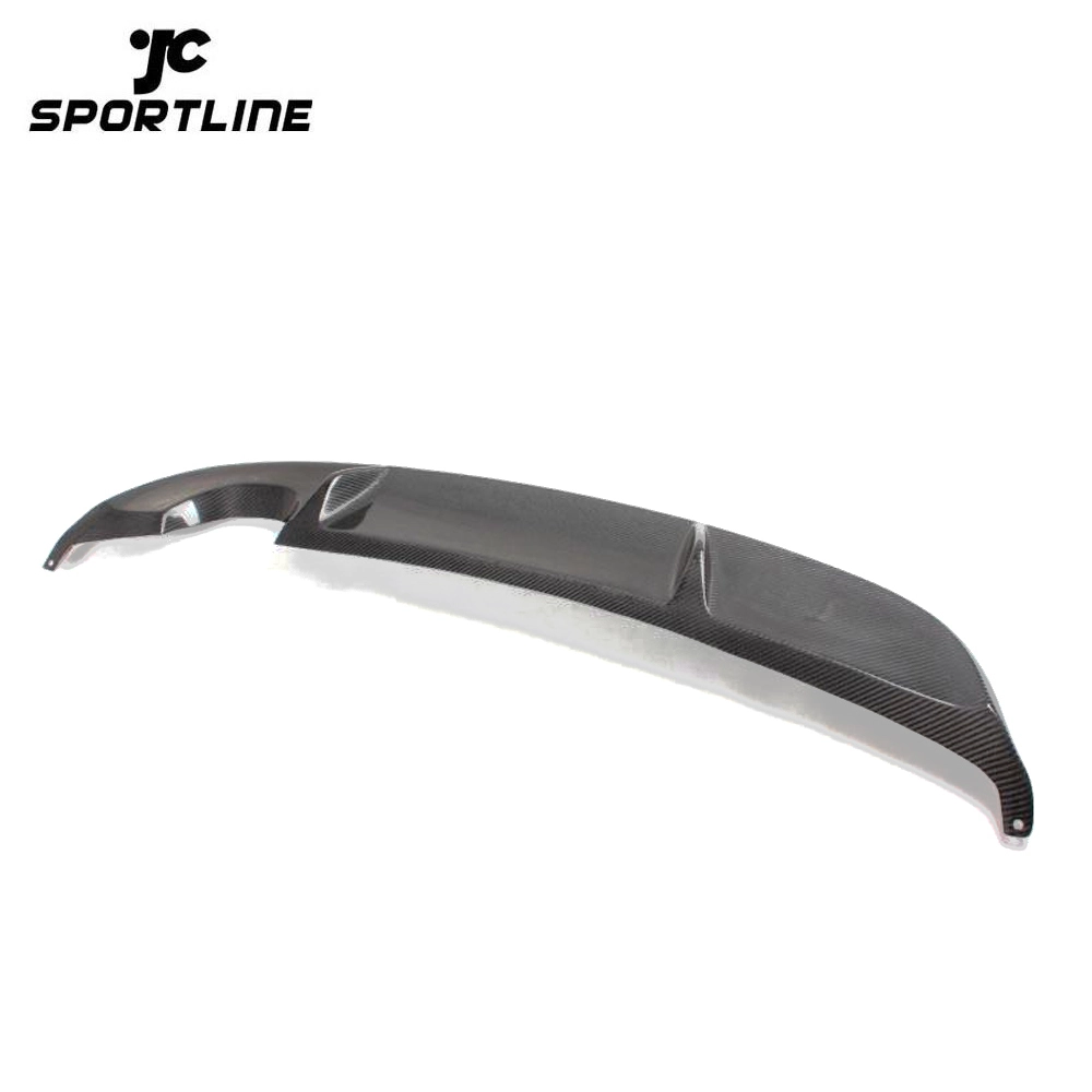 JC-VWGO0633-1 Carbon Fiber Rear Bumper Diffuser For VW Golf 6 MK6 VI GTI 1