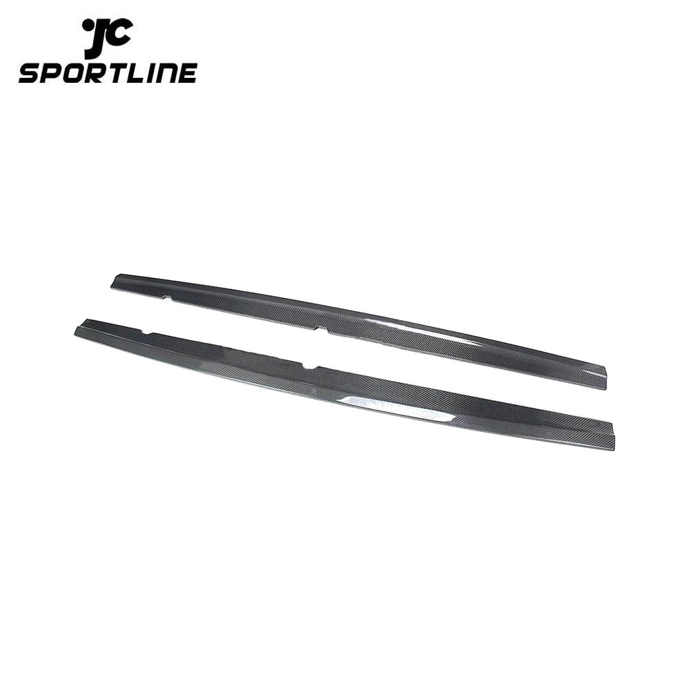JC-XP236 Carbon Fiber Side Skirts Extension for VW Golf 6 VII MK6 R20 EXOT 2008-2012 1