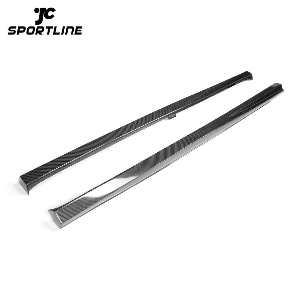 JC-XP617 Carbon Fiber Side Skirts for VW GOLF VII 7 MK7 GTI 2014 UP 1