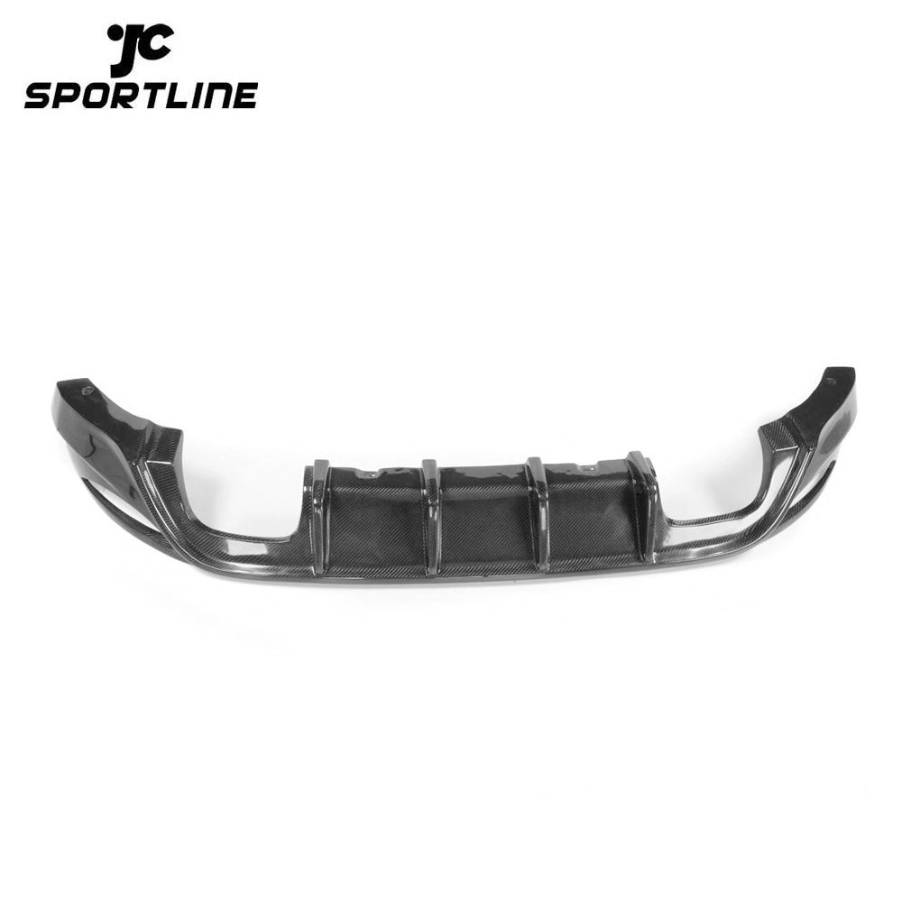 JC-XP618 Carbon Fiber Rear Bumper Lip Diffuser for VW GOLF VII 7 MK7 GTI 2014 up 1