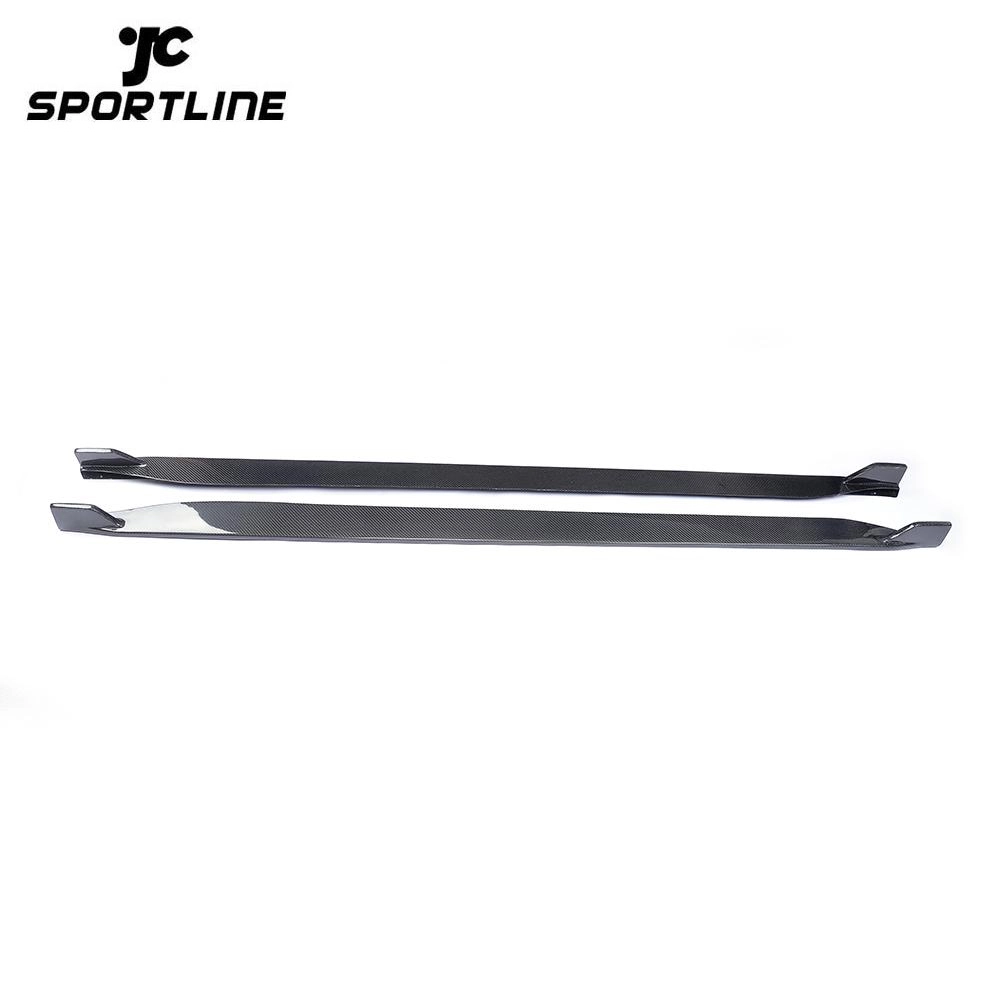 JC-XP960  Carbon Fiber Car Side Skirt for Ford Mustang GT Coupe 2-Door 2015-2017 1