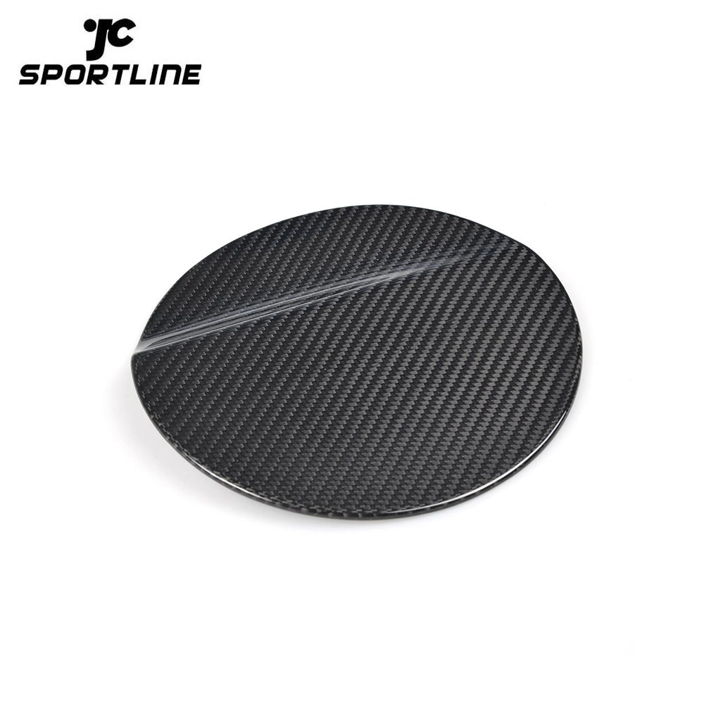 JC-XP1025 Carbon Fiber Car Oil Fuel Tank Cover Cap for Ford Mustang 2015 UP 1