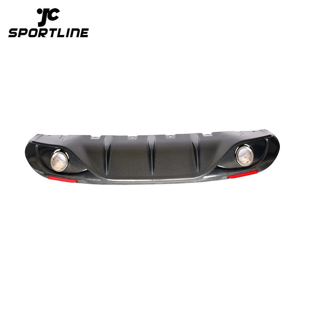 JC-X03 Carbon Fiber Rear Diffuser for Alfa Romeo Giulia 2017- 2019 1