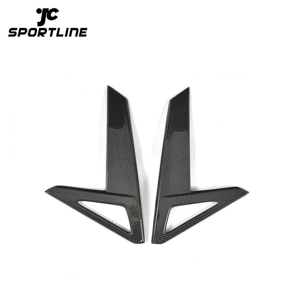 JC-XP1437 Carbon Fiber Side Fender Vents for Tesla Model S 2012-2016 1