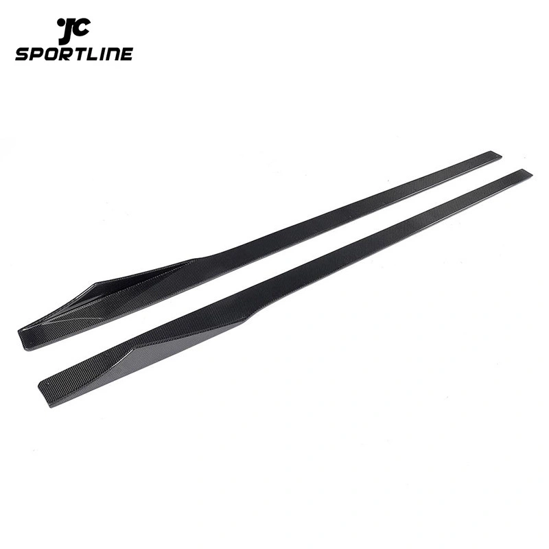 JC-BY018 Carbon Fiber Car Side Skirts Lip Extension Apron for BMW 2Series F87 M2 Base Coupe 2-Door 2016 2017 1