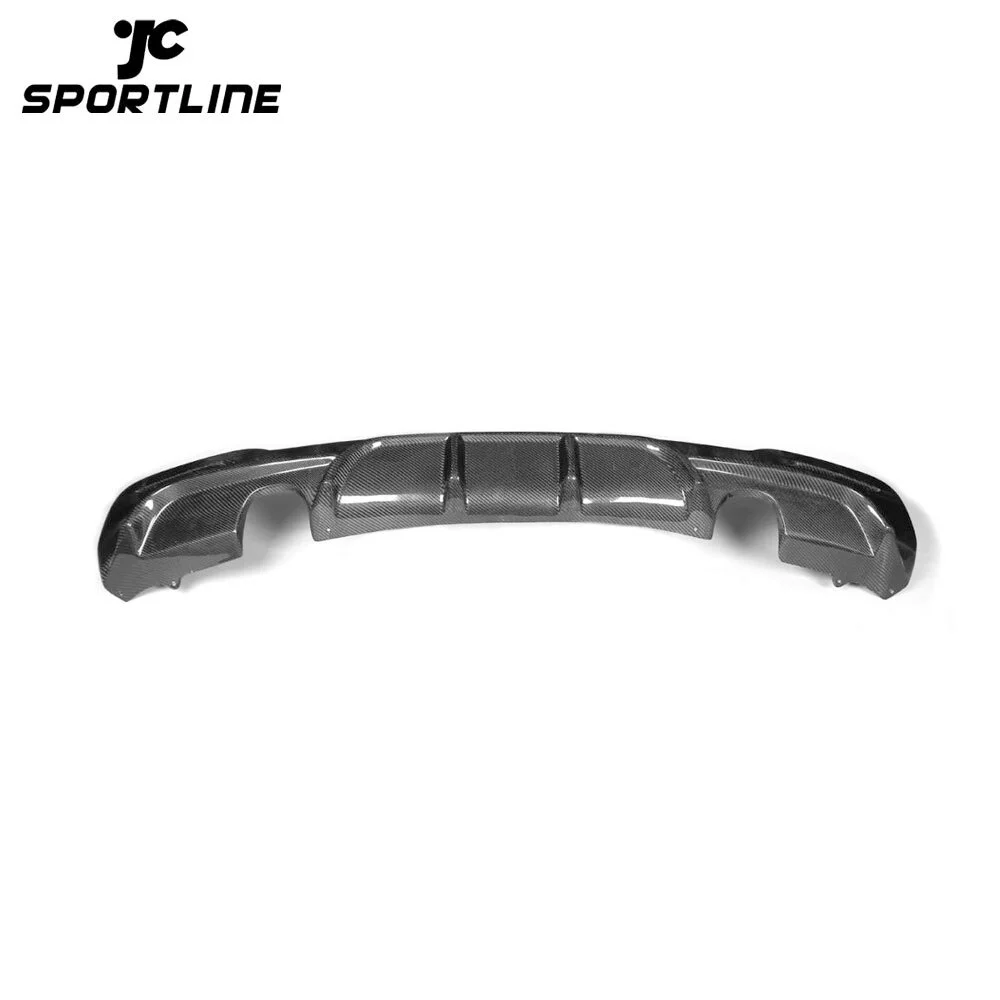 JC-L20150707 Carbon Fiber Rear Bumper Diffuser Lip Spoiler for BMW 3Series F34 GT F34 320i 328i 335i M Sport Bumper 4-Door 2014 - 2017 1