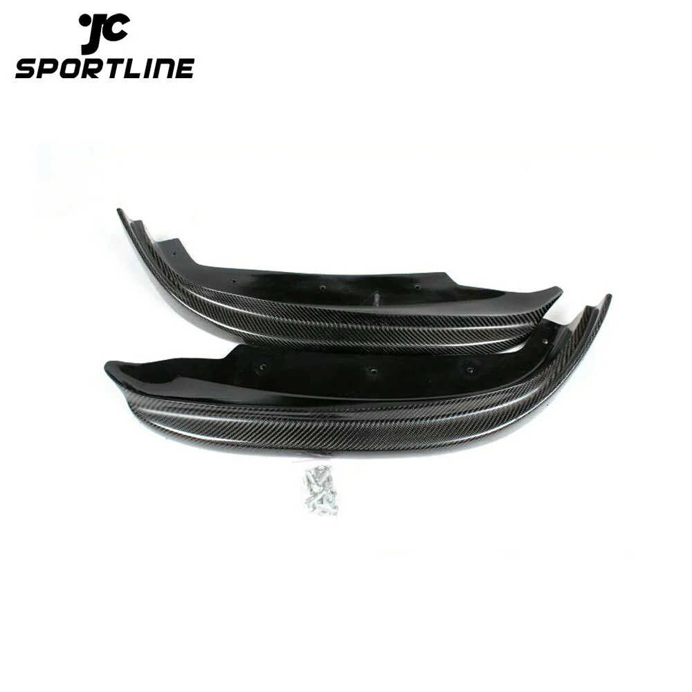 JC-BMEF3007 Carbon Fiber Car Front Splitters Lip Aprons For BMW 3 Series F30 Standard Sedan 4 Door 2012-2015 Non M Sport 335i 1