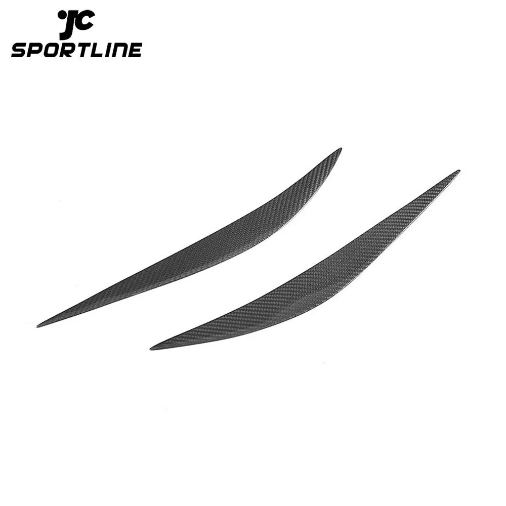 JC-20180103 Vacuum Carbon Fiber F32 Headlight Eyebrows for BMW 420i 425i 435i 440i 14-17 1