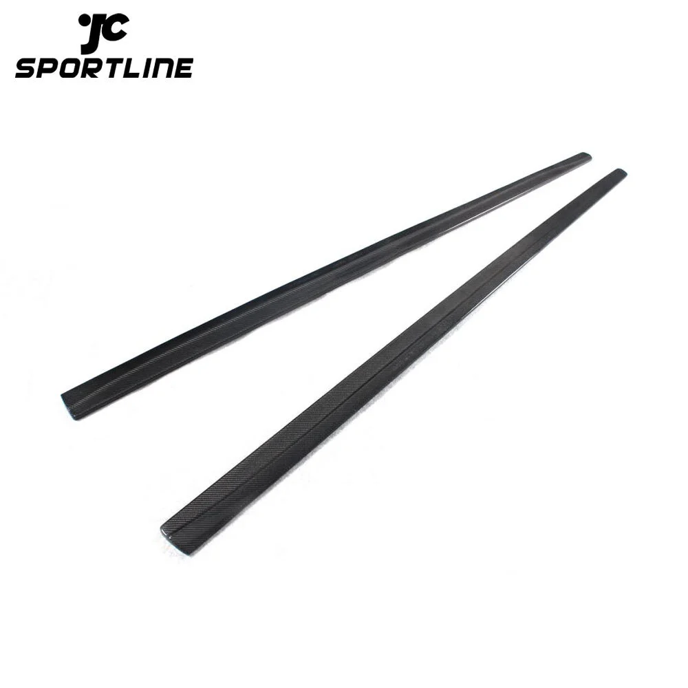 JC-20150503 Side Skirts Extension Lip Apron for BMW 4Series F32 M Sport Sedan Coupe Convertible 2014 - 2017 Carbon Fiber 1