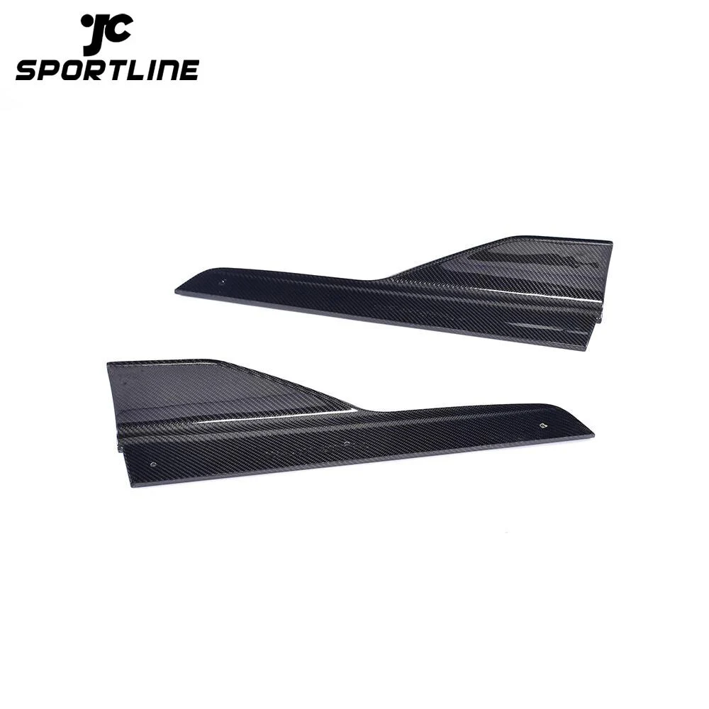ML-XM187 For F32 F33 M Sport Carbon Fiber Side Bumper Skirts Splitters for BMW 4 Series 440i 435i Sedan Coupe 13-17 1
