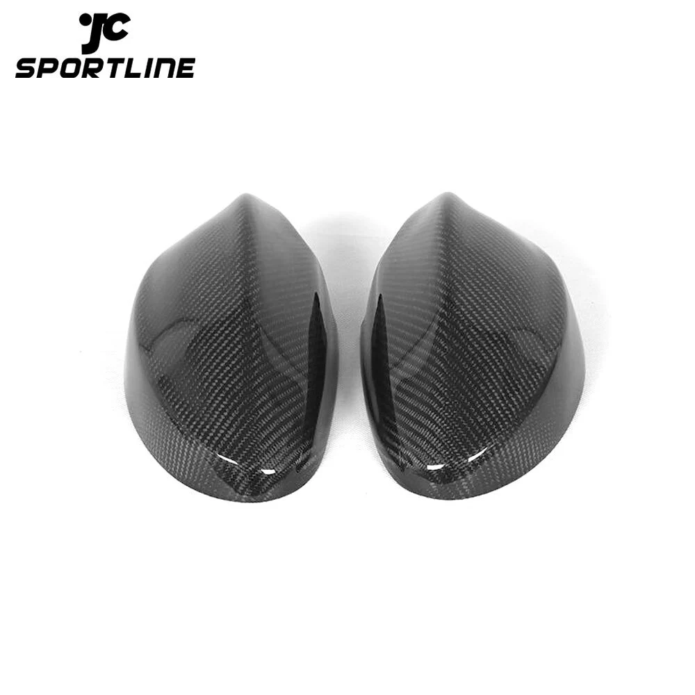 JC-BME900530 Car Styling Carbon Fiber Rear View Mirror Covers For BMW 328i E90 LHD 2005-2008 1