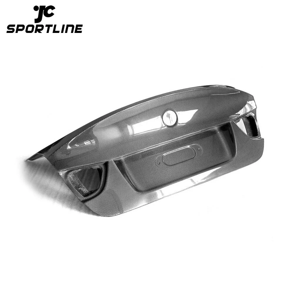 JC-BME900526 Car-Styling Carbon Fiber Rear Trunk Luggage For BMW 3 Series CSL E90 2005-2008 1